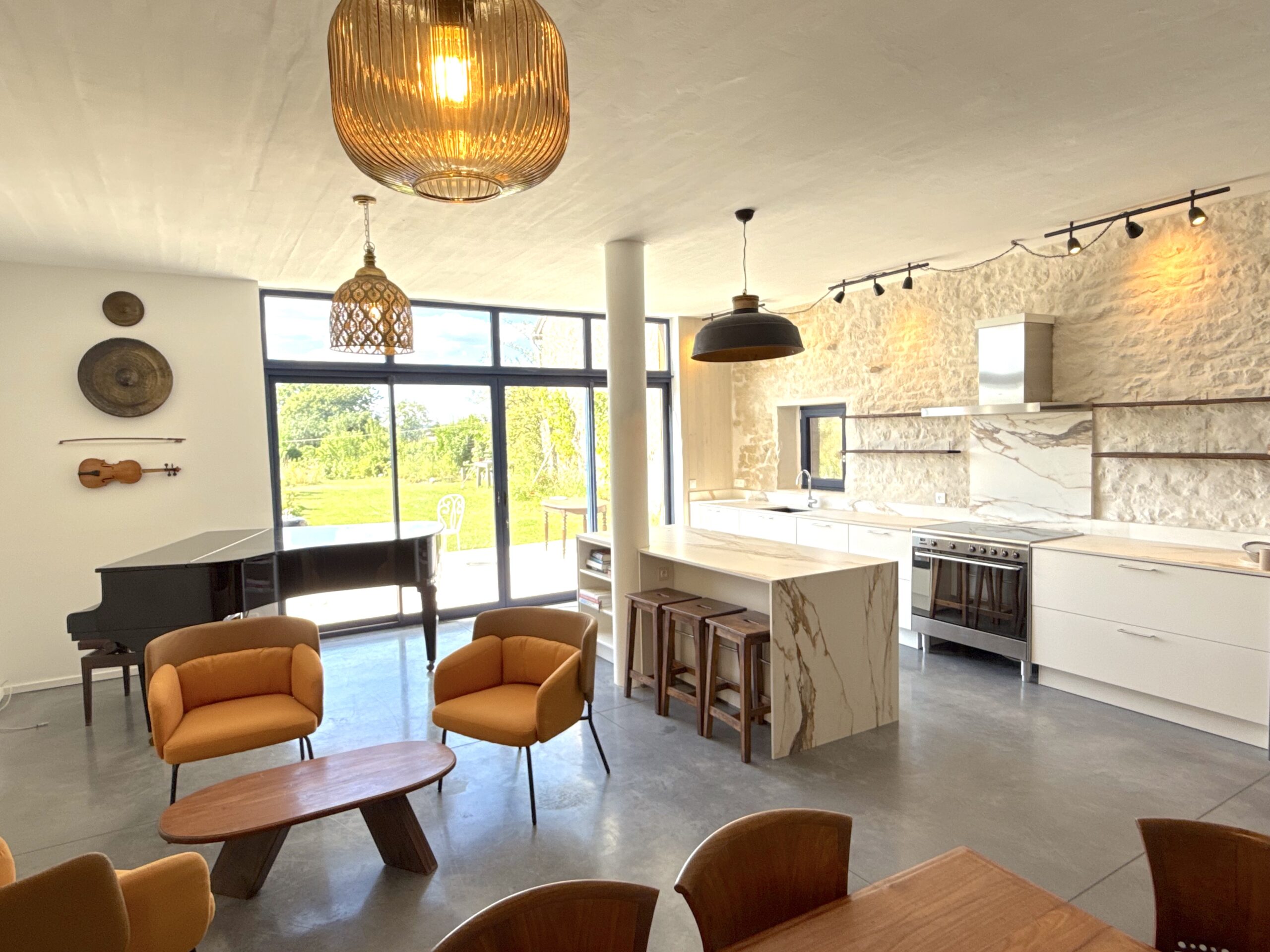 Adaptive Reuse: Stone Barn Complex to Modern House